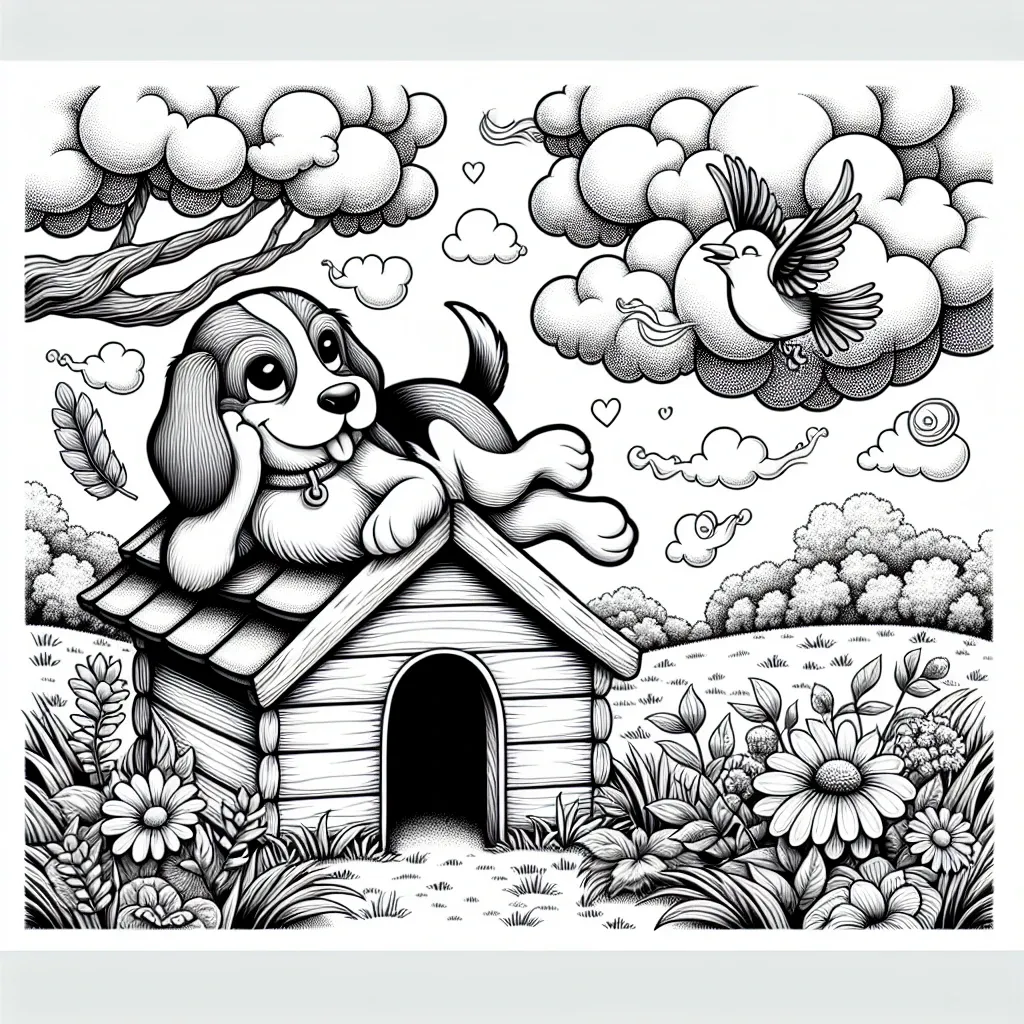 Unleash Your Creativity with a Snoopy Coloring Page: Fun and Relaxation for All Ages!